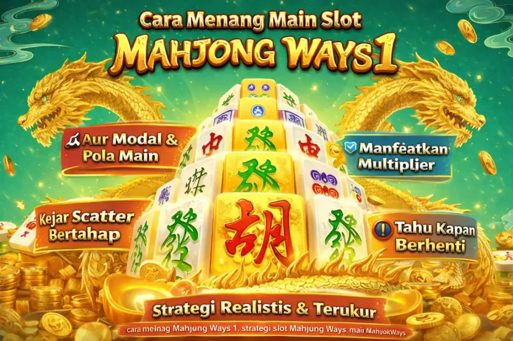 Cara Menang Main Slot Mahjong Ways 1