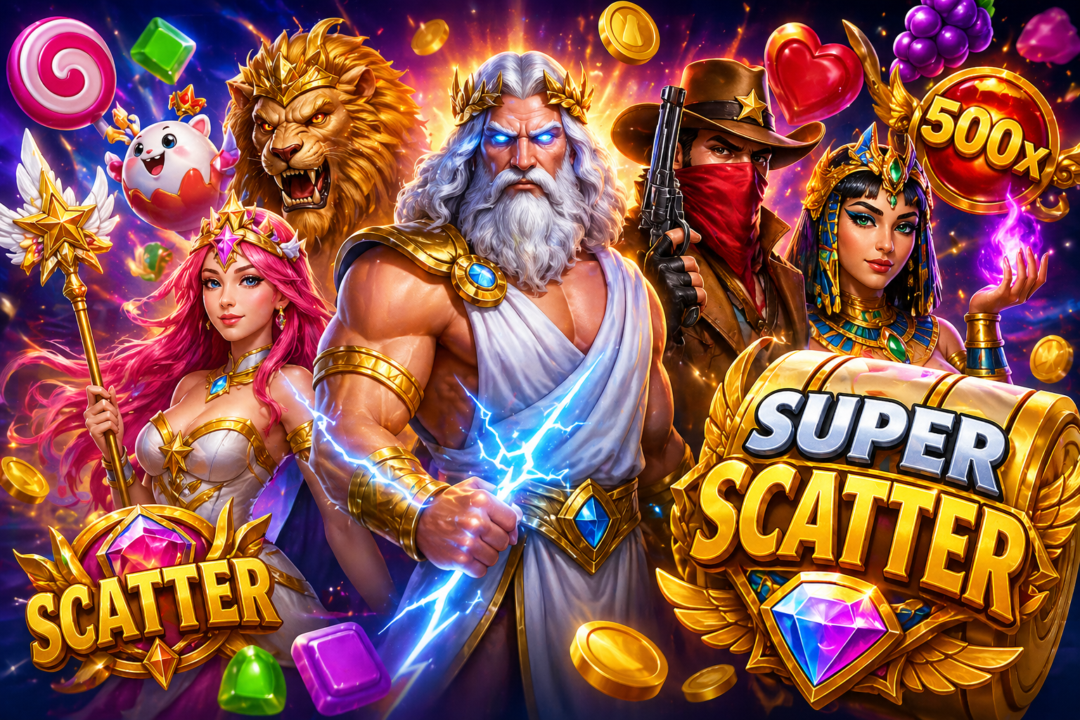 Cara Main Demo Slot Super Scatter Pragmatic Biar Gacor