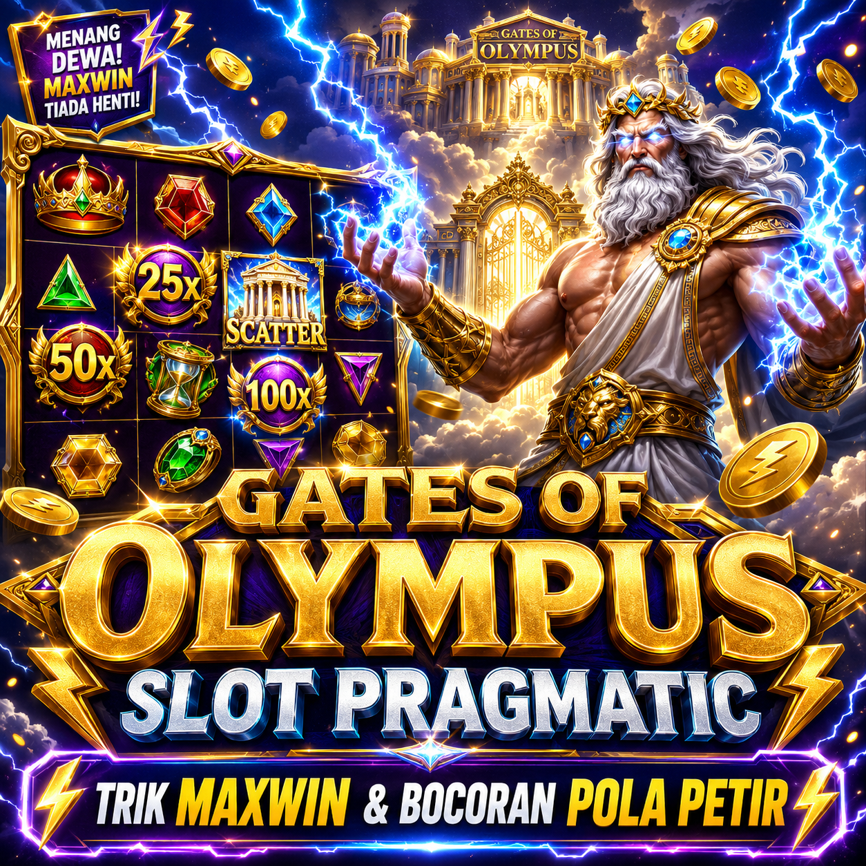Gates of Olympus Slot Pragmatic: Trik Maxwin & Bocoran Pola Petir